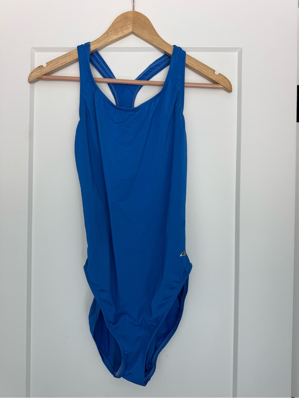 Vintage Ocean Drive Royal Blue One-Piece Swimsuit